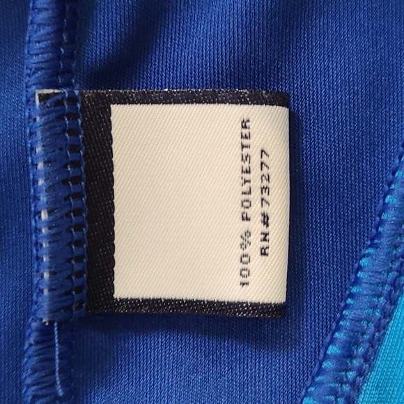 𝅺3/$20 Fila Sports Golf Blue Vented Polo Shirt - Picture 6 of 7